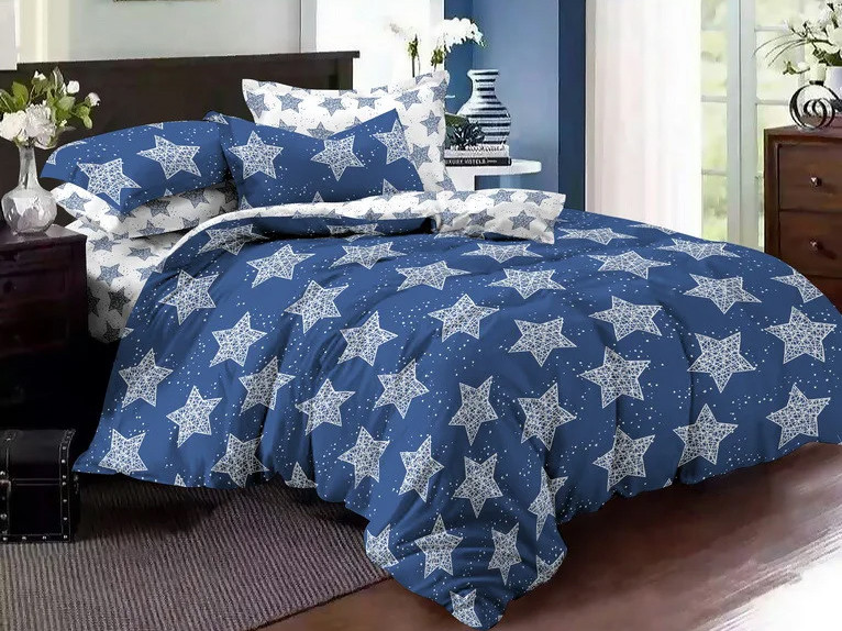 Ткань для постельного белья Сатин S32-2 (A+B) - (60м+60м)