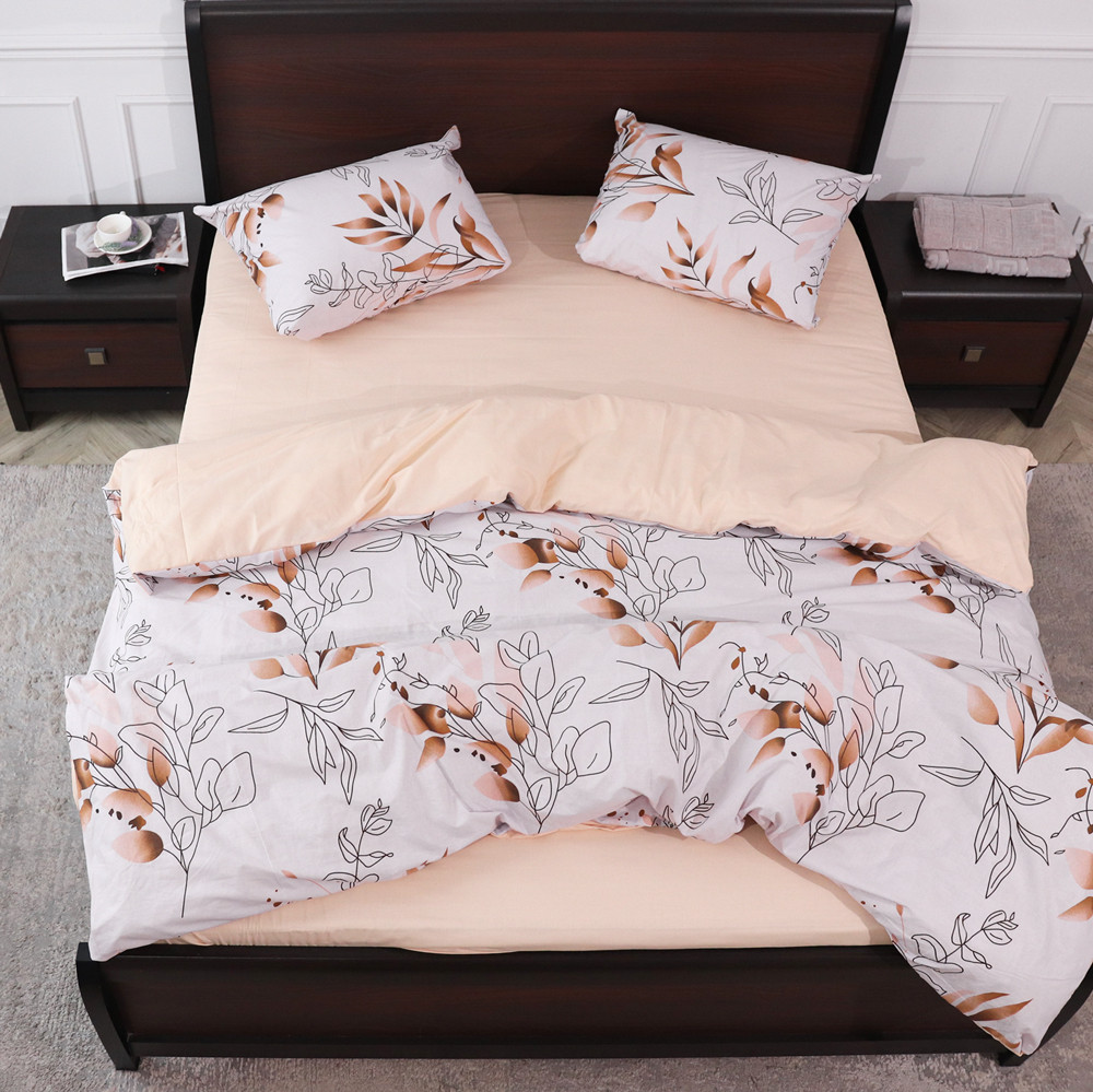 Євро-максі набір постільної білизни 200*220 із Бязі "Gold" №158250АВ Черешенка™