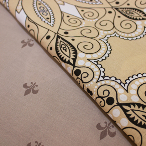 Тканина для постільної білизни Бязь "Gold" Lux GL206