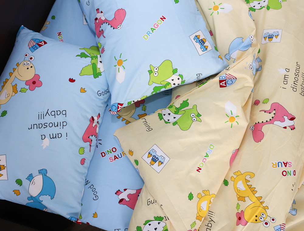 Полуторний набір постільної білизни 150*220 із Бязі "Gold" №167512AB Черешенка™