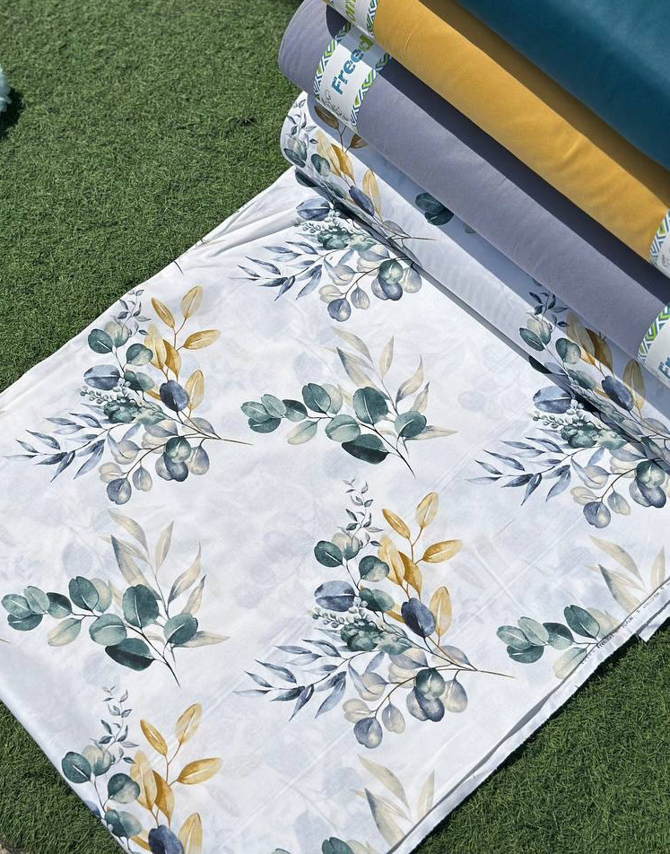 Тканина для постільної білизни Ранфорс R-11-27blue (30м)