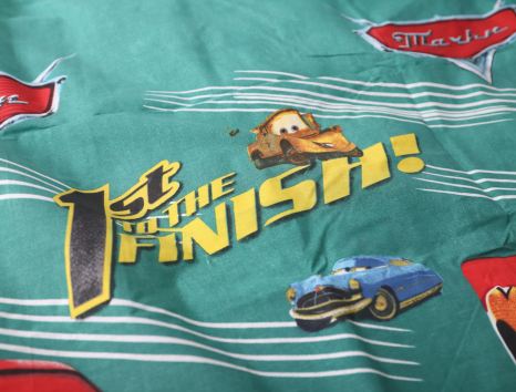 Полуторний набір постільної білизни 150*220 із Бязі "Gold" №164571 Черешенка™