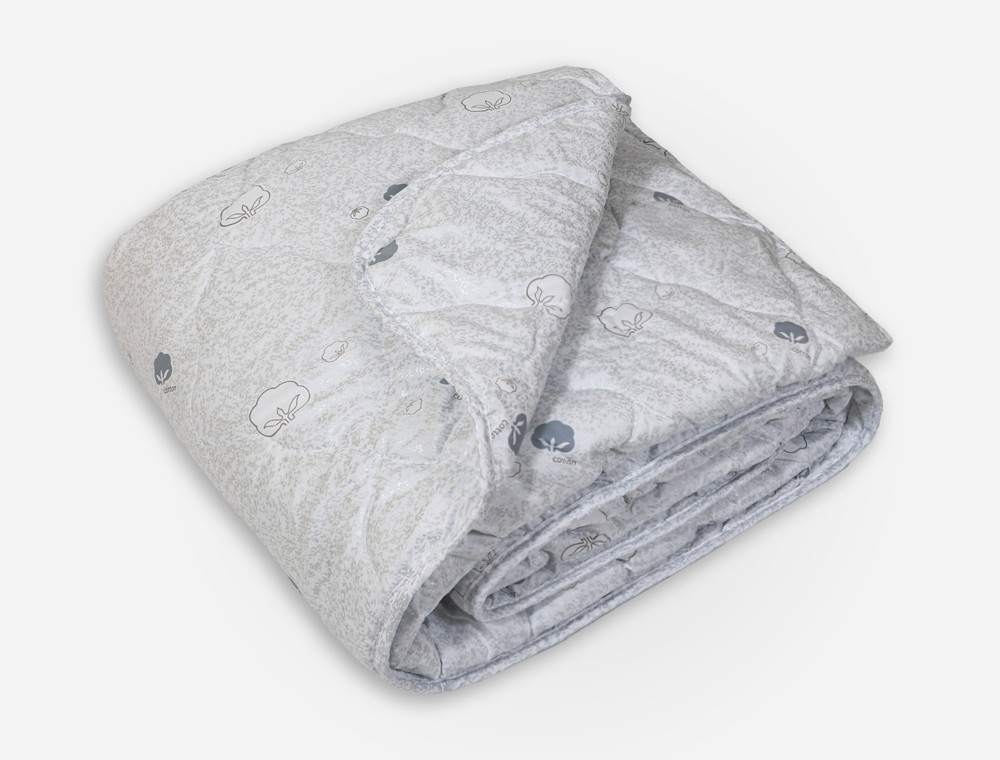 Двоспальна літня ковдра мікрофібра/холофайбер №41112