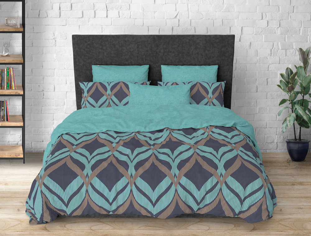 Ткань для постельного белья Бязь "Gold" Lux GL4921 (A+B) - (50м+50м)