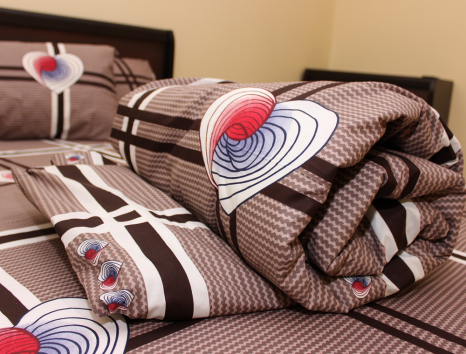 Полуторный набор постельного белья 150*220 из Бязи "Gold" №157544 Черешенка™