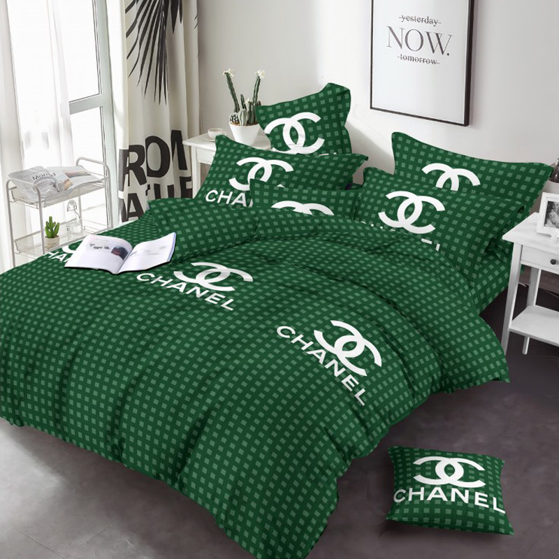 Тканина для постільної білизни Бязь "Gold" Lux GL3695green