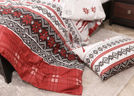 Сімейний набір постільної білизни із Сатину №484641 Черешенка™