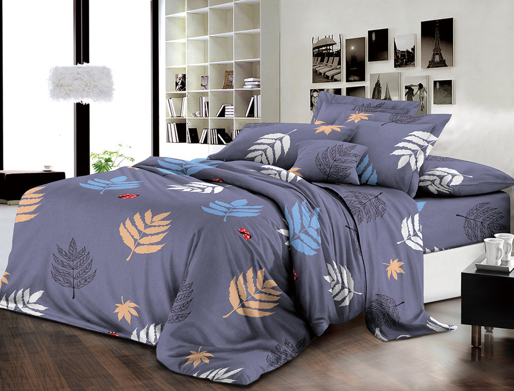 Євро-максі набір постільної білизни 200*220 із Ранфорсу №182120 Черешенка™