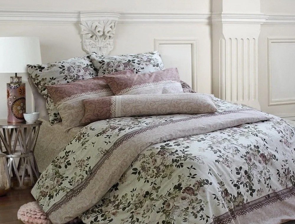 Ткань для постельного белья Бязь "Gold" Lux GL058 (A+B) - (50м+50м)