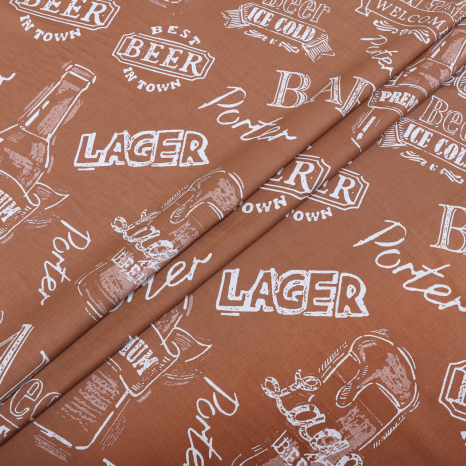 Ткань для постельного белья Бязь "Gold" Lux GL3828R