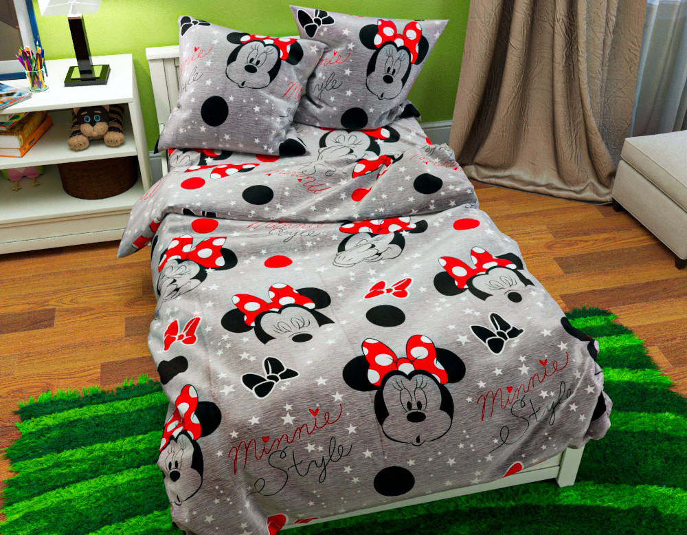 Дитячий комплект з Бязі "Gold" №61133 Черешенка™