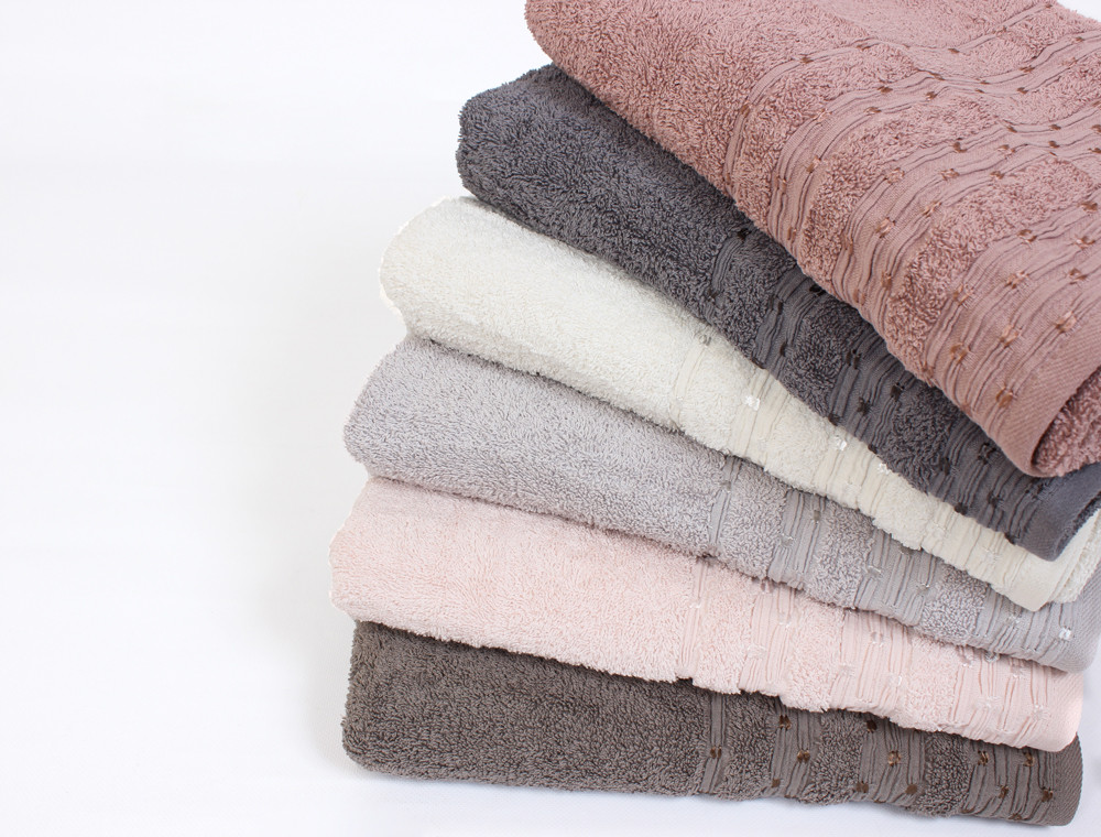 Комплект махрових банних рушників CESTEPE LUPEN (140*70)