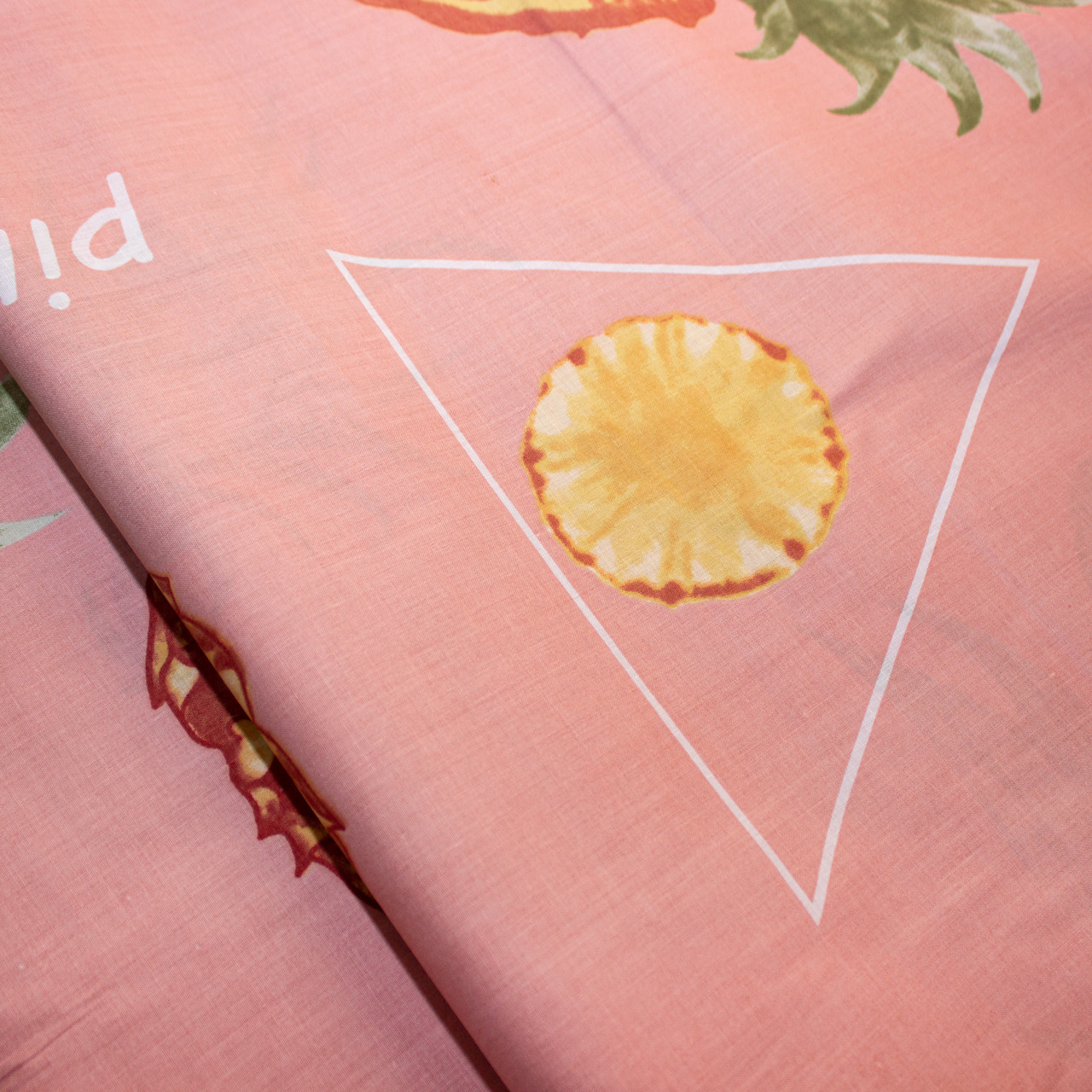 Тканина для постільної білизни Бязь "Gold" Lux "Солодкий ананас" GL4036