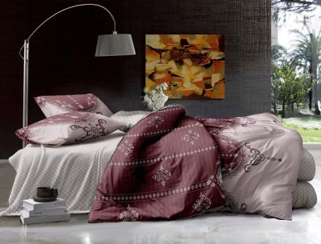 Тканина для постільної білизни Бязь "Gold" Lux GL1870 (A+B) - (50м+50м)