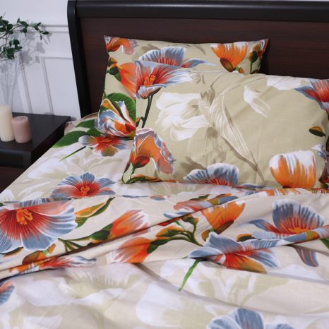 Євро-максі набір постільної білизни 200*220 із Бязі "Gold" №156901 Черешенка™