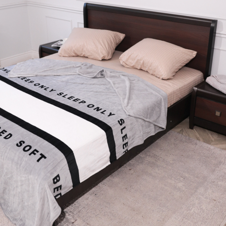 Полуторний флісовий плед №33010