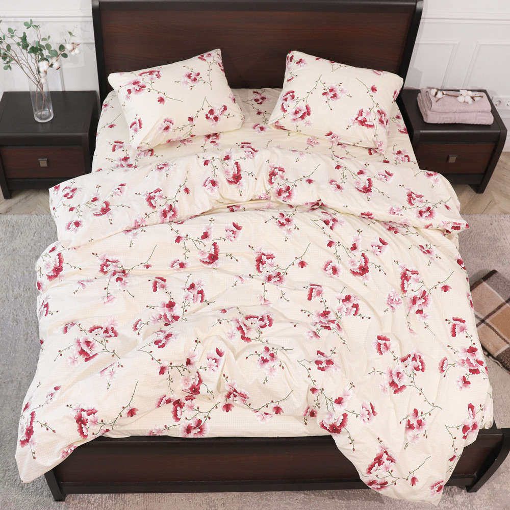 Двуспальный набор постельного белья 180*220 из Бязи "Gold" №1540021 Черешенка™