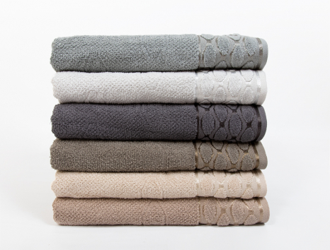 Комплект махрових банних рушників CESTEPE OYKU (150*90)