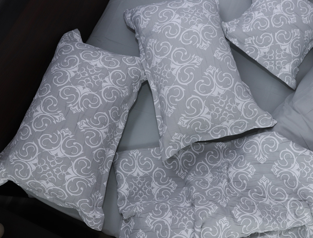 Евро макси набор постельного белья 200*230 из Муслина №600-28 Черешенка™