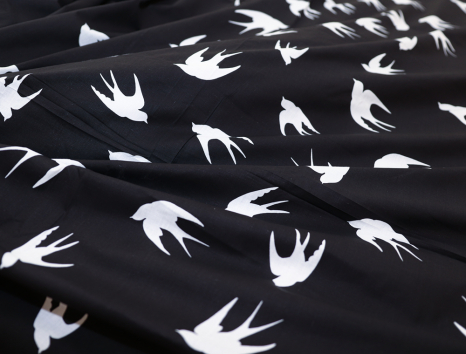 Двоспальний набір постільної білизни 180*220 із Бязі "Gold" №154208AB Черешенка™