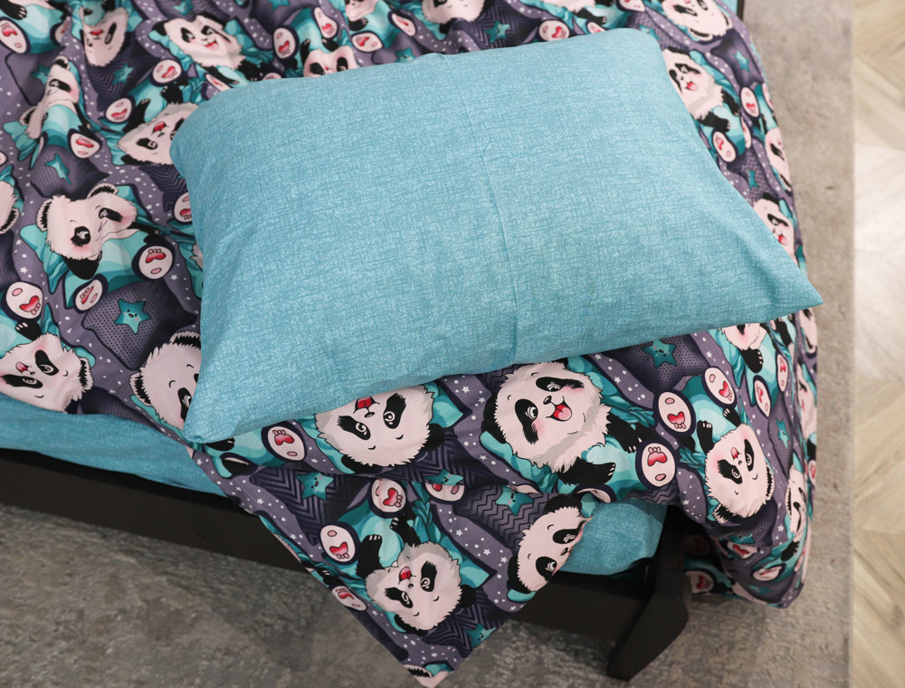 Двоспальний набір постільної білизни 180*220 із Бязі "Gold" №165195AB Черешенка™