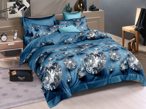 Тканина для постільної білизни Полісатин 135 SP135-XHYR-3343 (60м)