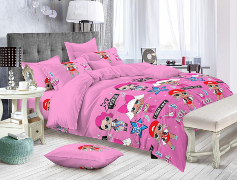 Полуторный набор постельного белья 150*220 из Бязи "Gold" №615049 Черешенка™