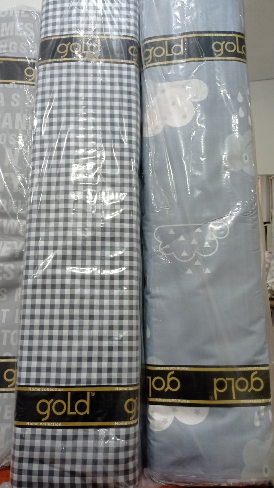 Тканина для постільної білизни Бязь "Gold" Lux GL1831 (A+B) - (50м+50м)