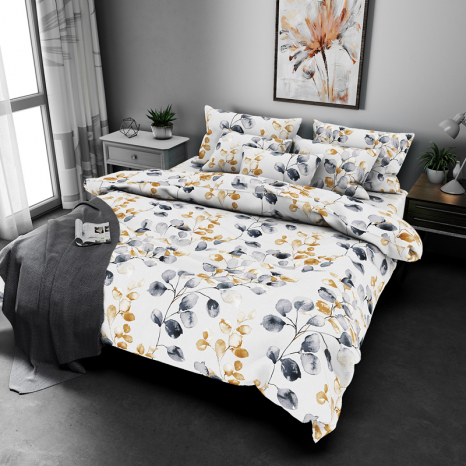 Ткань для постельного белья Бязь "Gold" Lux GL7834