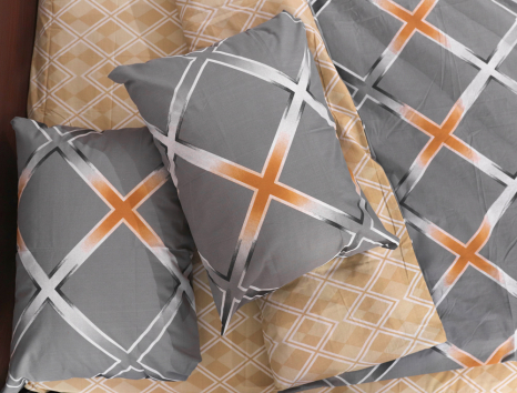 Євро-максі набір постільної білизни 200*220 із Бязі "Gold" №159115AB Черешенька™