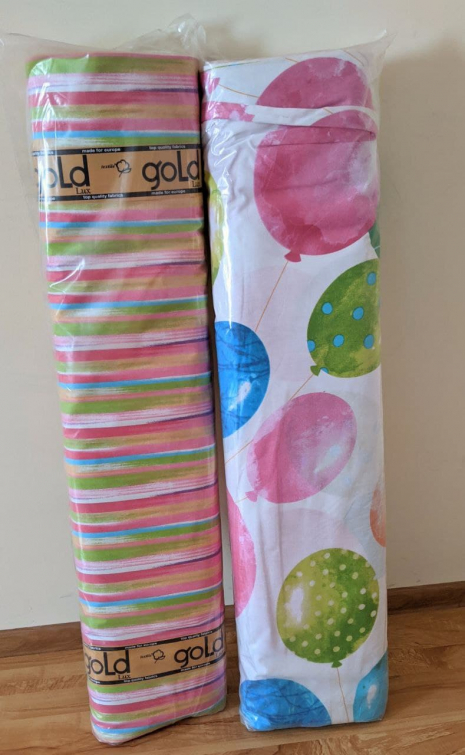 Тканина для постільної білизни Бязь "Gold" Lux GL3818R (A+B) - (50м+50м)