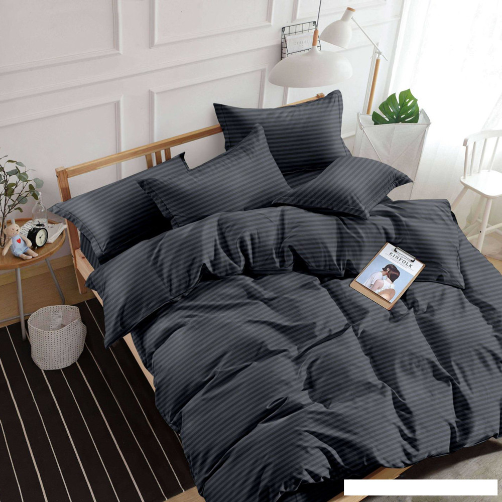 Ткань для постельного белья Страйп-сатин SS4007/220 (60м)