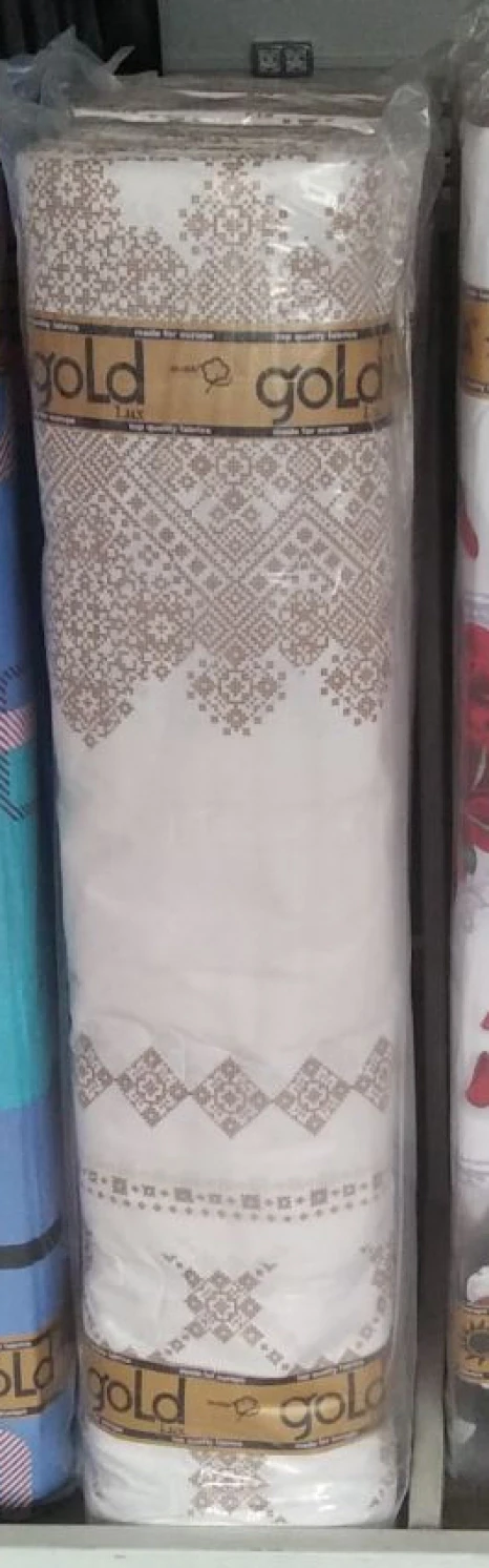 Тканина для постільної білизни Бязь "Gold" Lux GL3635beige