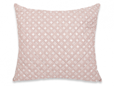 Подушка стьобана на блискавці 70*70 мікрофібра/холлофайбер №7070-1