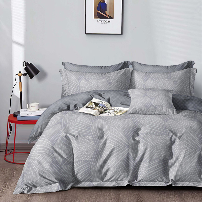 Сімейний набір постільної білизни із Сатину №44327AB Черешенка™