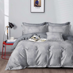 Сімейний набір постільної білизни із Сатину №44327AB Черешенка™