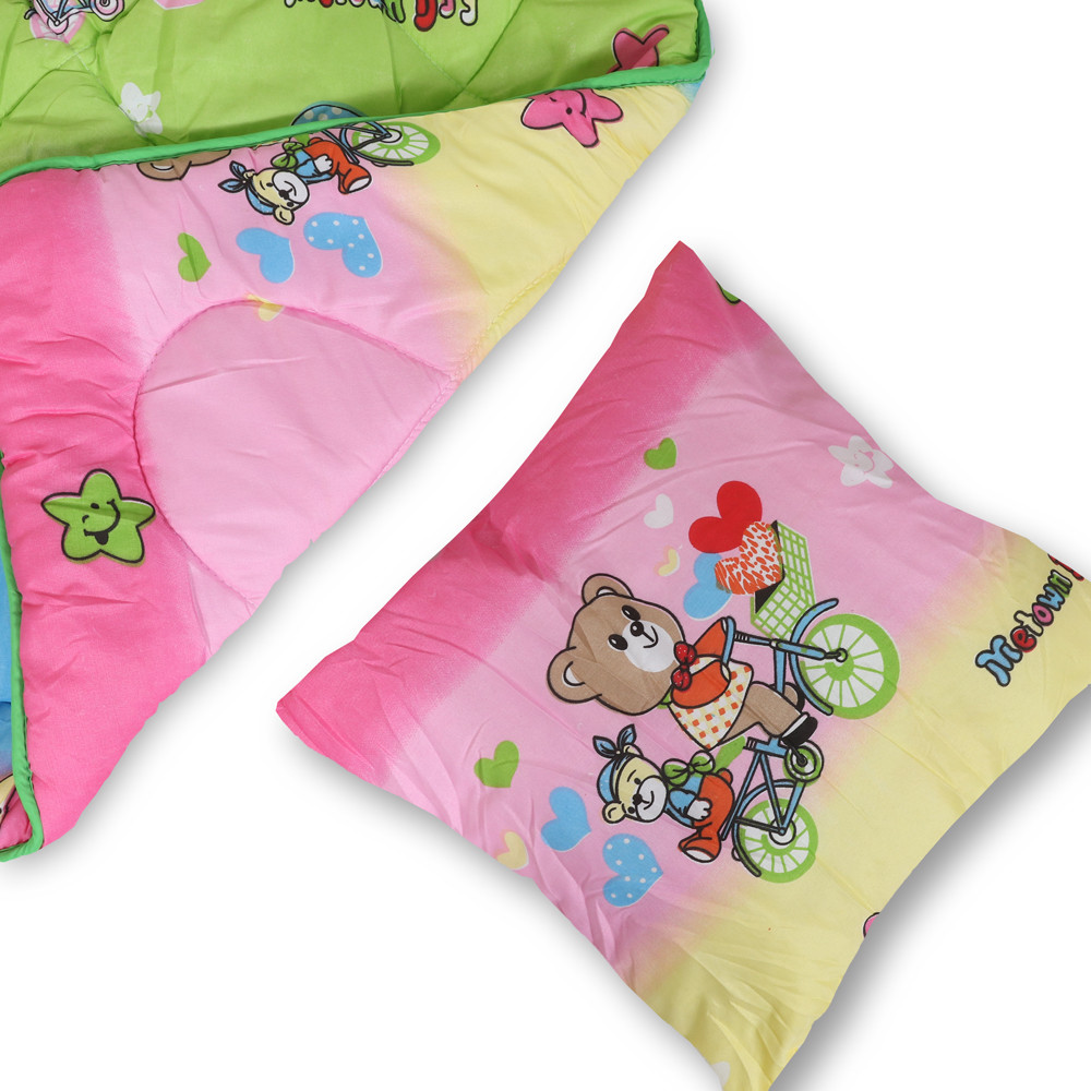 Комплект дитяча ковдра 105x135 + подушка 50x50 №2121