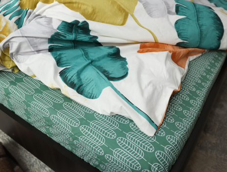 Евро макси набор постельного белья 200*220 из Бязи "Gold" №154676AB Черешенка™