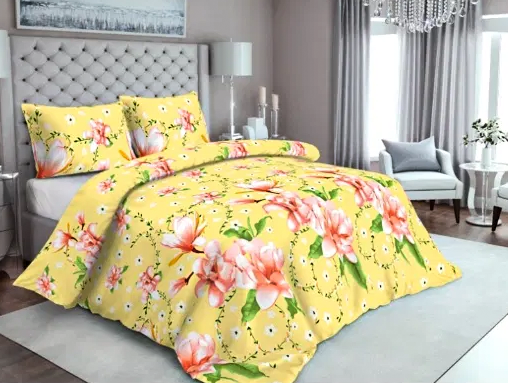 Тканина для постільної білизни Бязь "Gold" Lux GL3981