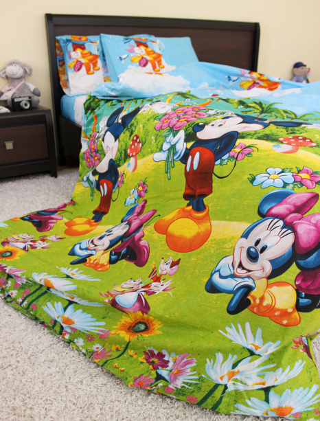 Дитячий комплект з Бязі "Gold" №16368 Черешенка™