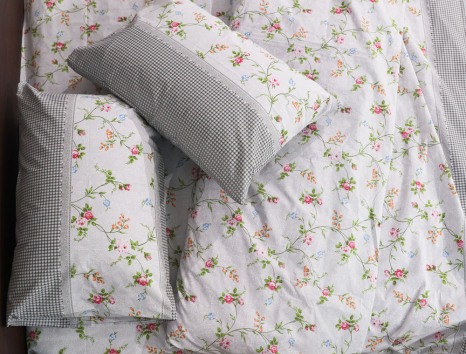 Євро-максі набір постільної білизни 200*220 із Бязі "Gold" №150059 Черешенька™