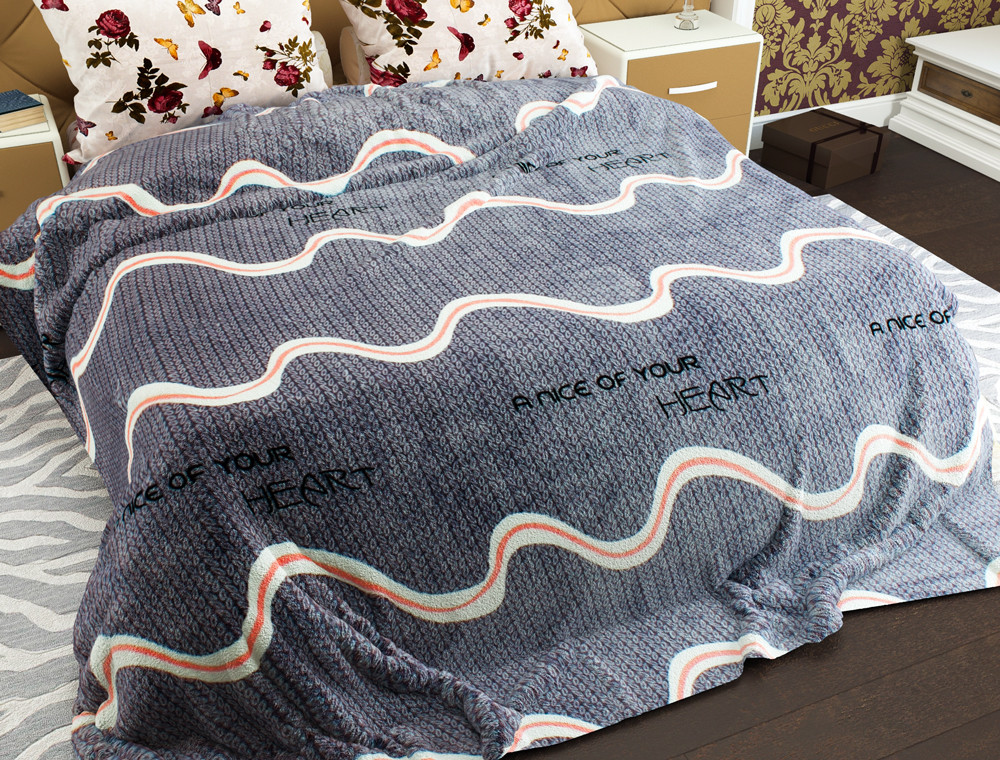 Євро флісовий плед №33461