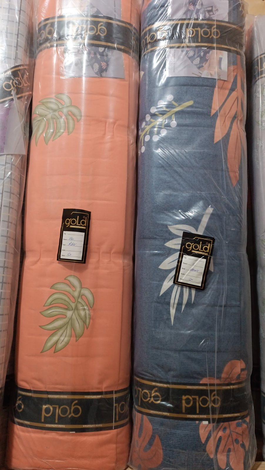 Ткань для постельного белья Бязь "Gold" Lux GL1948 (A+B) - (50м+50м)