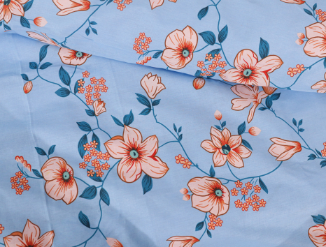 Двуспальный набор постельного белья 180*220 из Бязи "Gold" №155242 Черешенка™