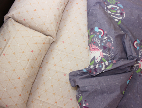 Дитячий комплект з Бязі "Gold" №164304AB Черешенка™