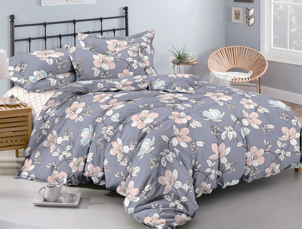 Тканина для постільної білизни Сатин S-65-1 (A+B) - (60м+60м)