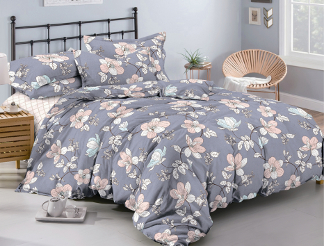 Тканина для постільної білизни Сатин S-65-1 (A+B) - (60м+60м)