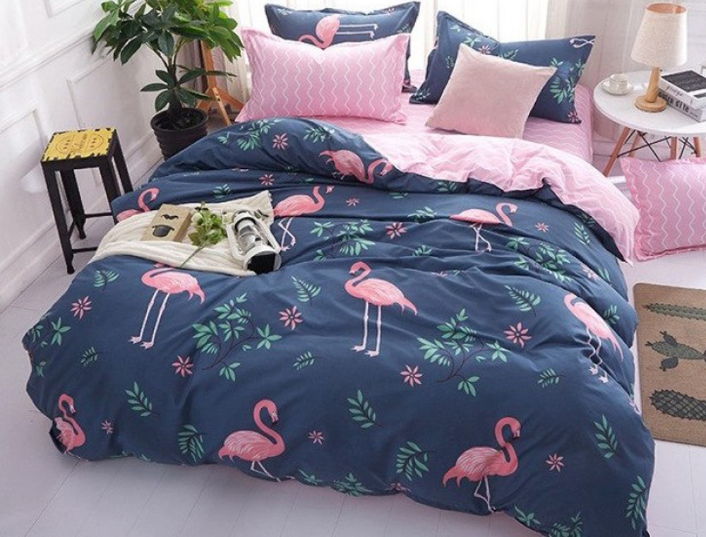 Євро-максі набір постільної білизни 200*220 із Бязі "Gold" №151135AB Черешенка™