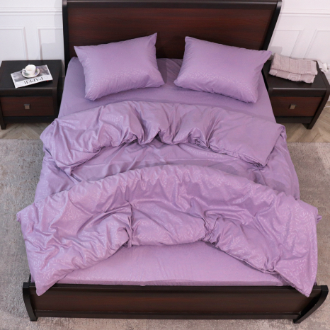 Сімейний набір постільної білизни 240*220 із мікрофібри №208833 Черешенька™