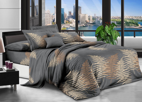 Полуторний набір постільної білизни 150*220 із полікотону №209471 Черешенька™